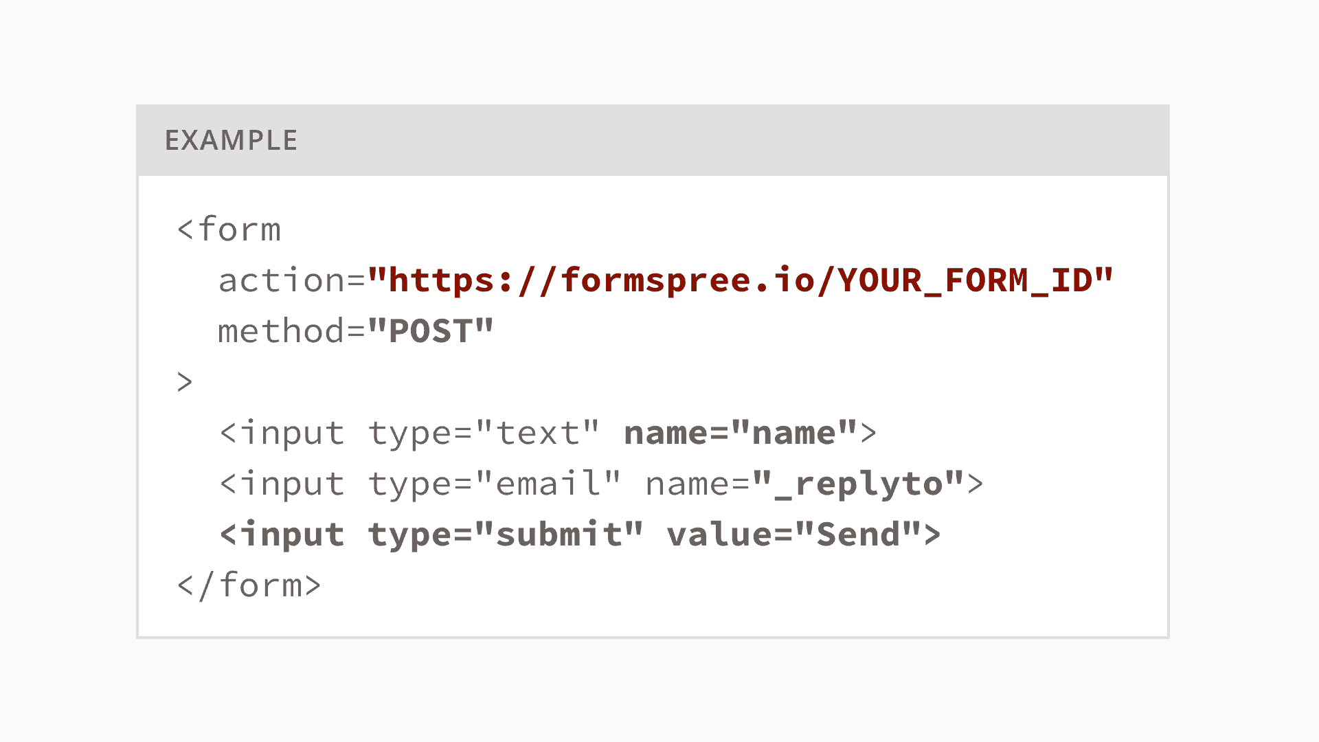 Formspree - HTML form submission endpoints for static sites